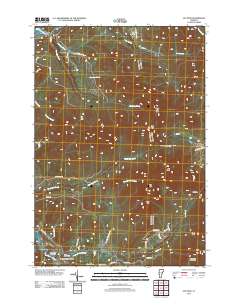 Jay Peak 2012 topographic map thumbnail