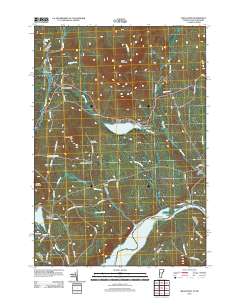 Miles Pond 2012 topographic map thumbnail