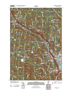 Lyndonville 2012 topographic map thumbnail