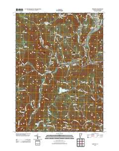 Newfane 2012 topographic map thumbnail