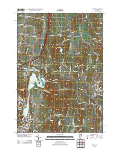 Milton 2012 topographic map thumbnail