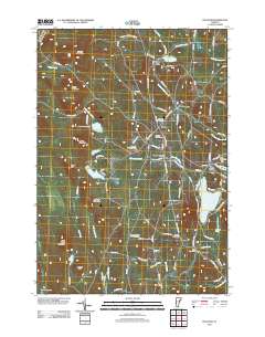Peacham 2012 topographic map thumbnail