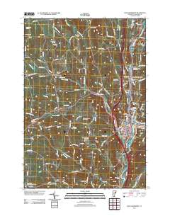Saint Johnsbury 2012 topographic map thumbnail
