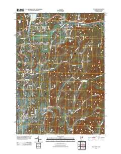 Poultney 2012 topographic map thumbnail