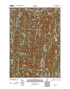 Roxbury 2012 topographic map thumbnail
