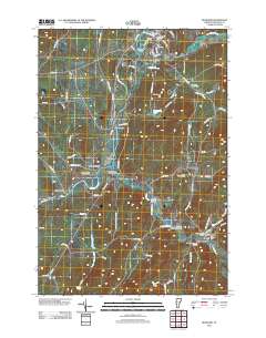 Richford 2012 topographic map thumbnail