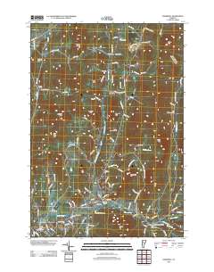 Underhill 2012 topographic map thumbnail