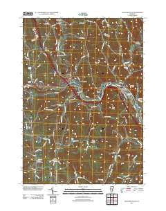 South Royalton 2012 topographic map thumbnail