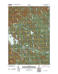 Spectacle Pond 2012 topographic map thumbnail