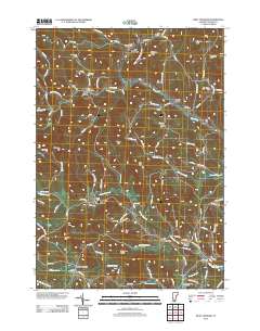 West Topsham 2012 topographic map thumbnail