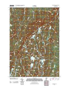 Woodbury 2012 topographic map thumbnail
