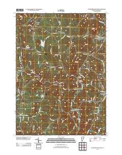 Governors Mountain 2012 topographic map thumbnail
