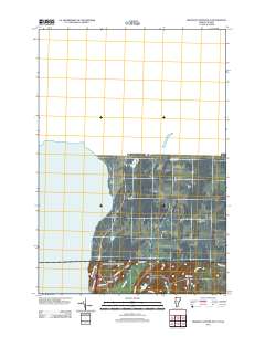 Highgate Center OE N 2012 topographic map thumbnail