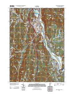 Brattleboro 2012 topographic map thumbnail