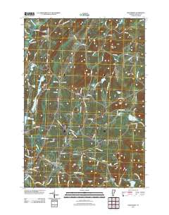 Craftsbury 2012 topographic map thumbnail