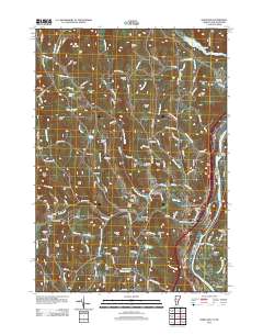 Hartland 2012 topographic map thumbnail