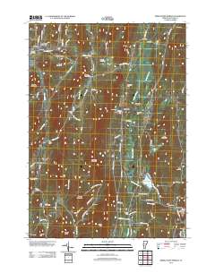 Middletown Springs 2012 topographic map thumbnail