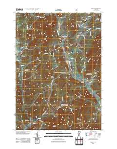 Pawlet 2012 topographic map thumbnail