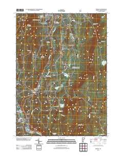 Pownal 2012 topographic map thumbnail