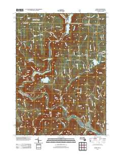 Rowe 2012 topographic map thumbnail
