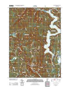Readsboro 2012 topographic map thumbnail