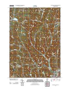 Woodstock North 2012 topographic map thumbnail