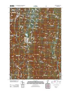 Warren 2012 topographic map thumbnail