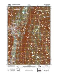 North Adams 2012 topographic map thumbnail