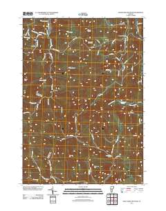 Delectable Mountain 2012 topographic map thumbnail
