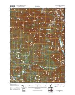 Killington Peak 2012 topographic map thumbnail