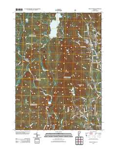 Mount Snow 2012 topographic map thumbnail