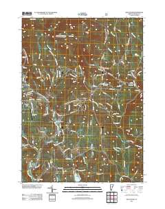 West Dover 2012 topographic map thumbnail