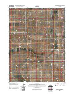 Petsch Reservoir 2012 topographic map thumbnail
