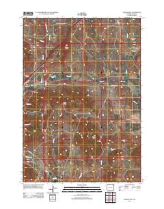 Pfeiffer Hill 2012 topographic map thumbnail
