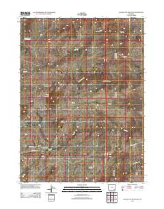 Ragged Top Mountain 2012 topographic map thumbnail
