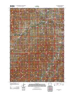Salt Creek 2012 topographic map thumbnail