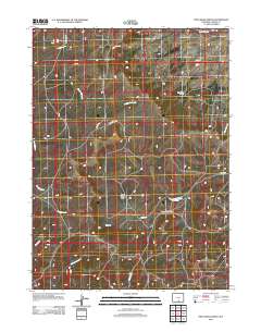 Pine Grove Ranch 2012 topographic map thumbnail
