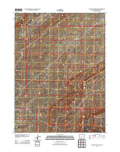 Sand Butte Rim NW 2012 topographic map thumbnail
