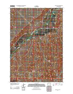 Sheets Flat 2012 topographic map thumbnail