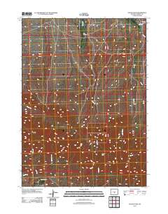 Youngs Pass 2012 topographic map thumbnail