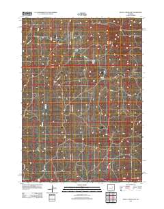 Seven L Creek East 2012 topographic map preview