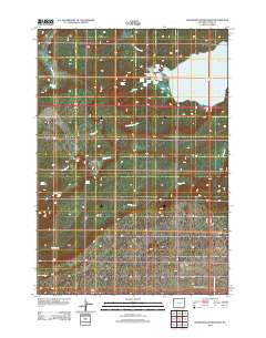 Shoshone Geyser Basin 2012 topographic map thumbnail
