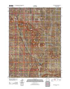 Spoon Butte 2012 topographic map thumbnail