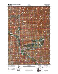 Ten Sleep 2012 topographic map thumbnail