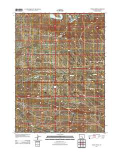Tenmile Spring 2012 topographic map thumbnail