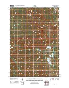 White Lake 2012 topographic map thumbnail
