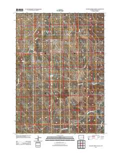 Walker Creek School 2012 topographic map thumbnail