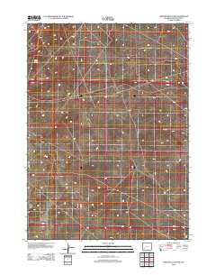 Simpson Gulch SW 2012 topographic map thumbnail
