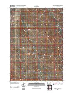 Whitetail Creek SE 2012 topographic map thumbnail
