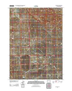 Waltman 2012 topographic map thumbnail
